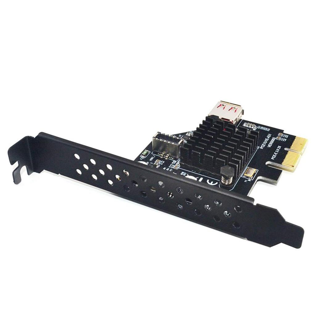 cablecc USB Front Panel Socket and USB To Express Card Adapter for Motherboard 3.1 2.0 PCI-E