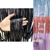 Meter Festive 2 Shiny Foil Curtain For Holiday Decor And Special Occasion Backdrops