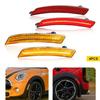 For MINI Cooper 2007-16 Amber LED Front Red Rear Wheel Arch Side Marker Light EV