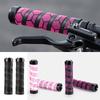 Bicycle Grips Shockproof Soft Silicone Scooter MTB Cover Bicycle Handlebar Grips Bar End Non-slip Aluminum Lock Cycling Grips