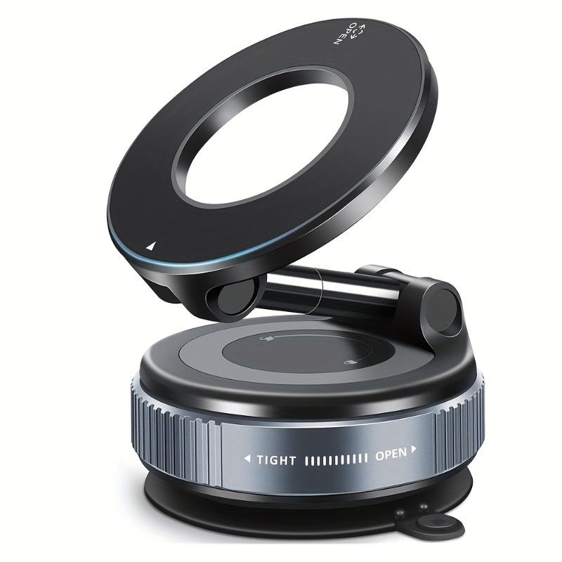 360° Adjustable Magnetic Phone Holder, Suitable for Car Desktop Use, Compatible with iPhone 16/15/14/12 Series, Portable Foldable Car Mount