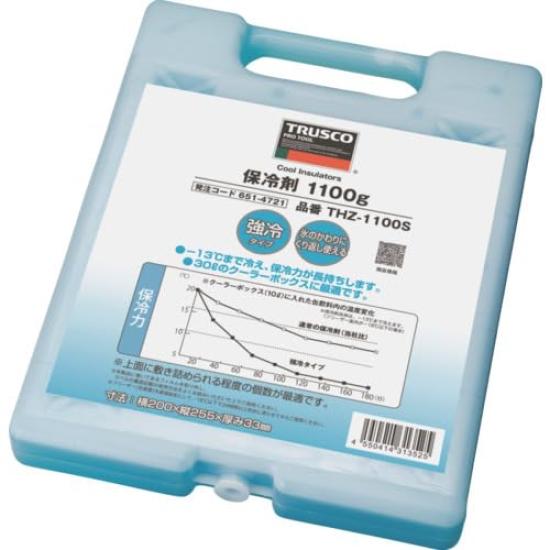 

TRUSCO Ice Strong Cooling Pack, 1100g, Type, THZ-1100S