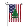 Calling For The  Flag, Garden Flag, 12x18 Inches, Vertical Double Sided Outdoor, Our People, American War,  Tree Flag, House Deco