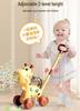 Giraffe Bubble Maker: Children's Push Stroller with Lights
