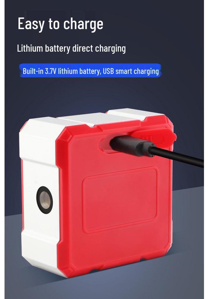 Digital Display Dual Laser Inclinometer with Four-Sided Magnet
