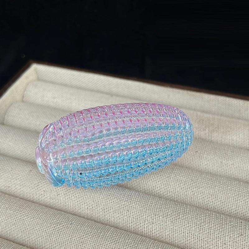 Kryształowy Realistyczny Sztuczny Kukurydza DIY Fałszywe Warzywo Symulacja Jedzenia Dekoracja Imprezowa Rekwizyt Fotograficzny Dekoracja Domu Restauracji