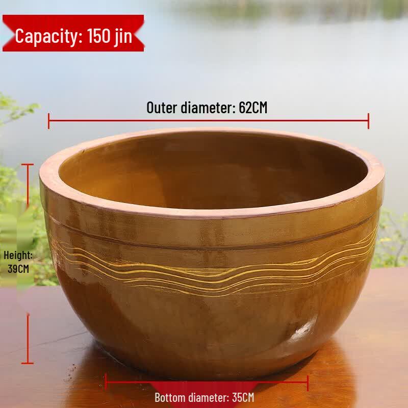 Traditional Ceramic Fermentation Jar