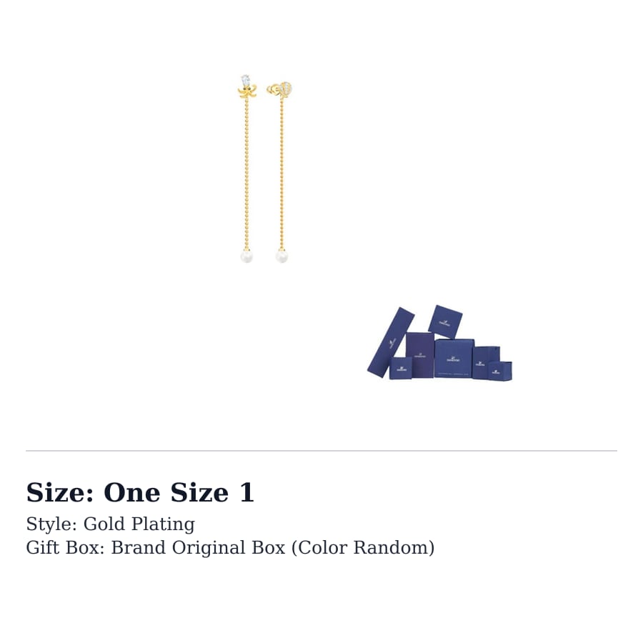 Swarovski Stud Earrings Women's 5462583