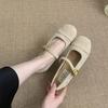 Mode 2025Retro Jane Schuhe für Damen Sommer Runde Zehen Ballerinas Günstiger Ausverkauf Hohe Qualität Mode Bequemer und eleganter Schuh