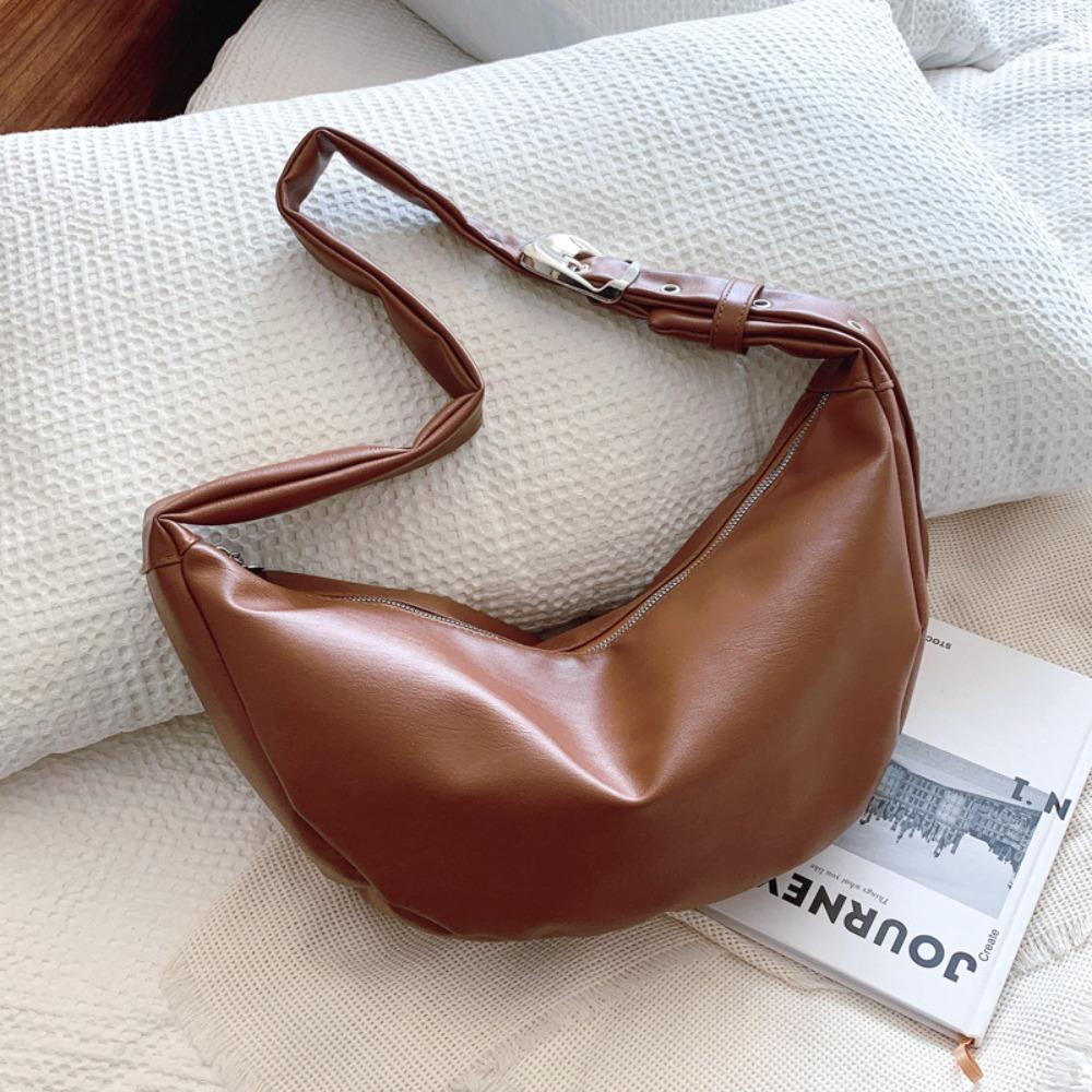 

Сумки кросбоді з ПУ великої місткості, сумка під пахви, нова сумка-тоут, жіноча коричневий