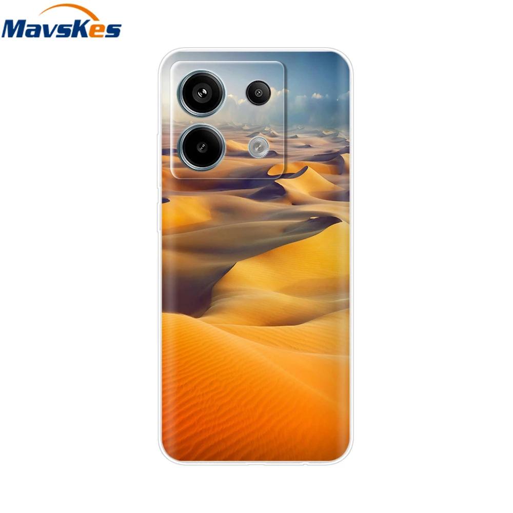 Etui do Xiaomi Redmi Note 13 Pro 5G Urocze Serduszko Miłości Silikonowe Miękkie Pokrowiec na Telefon Dla Redmi Note 13 5G Coque Etui Redmi Note13 Przezroczyste