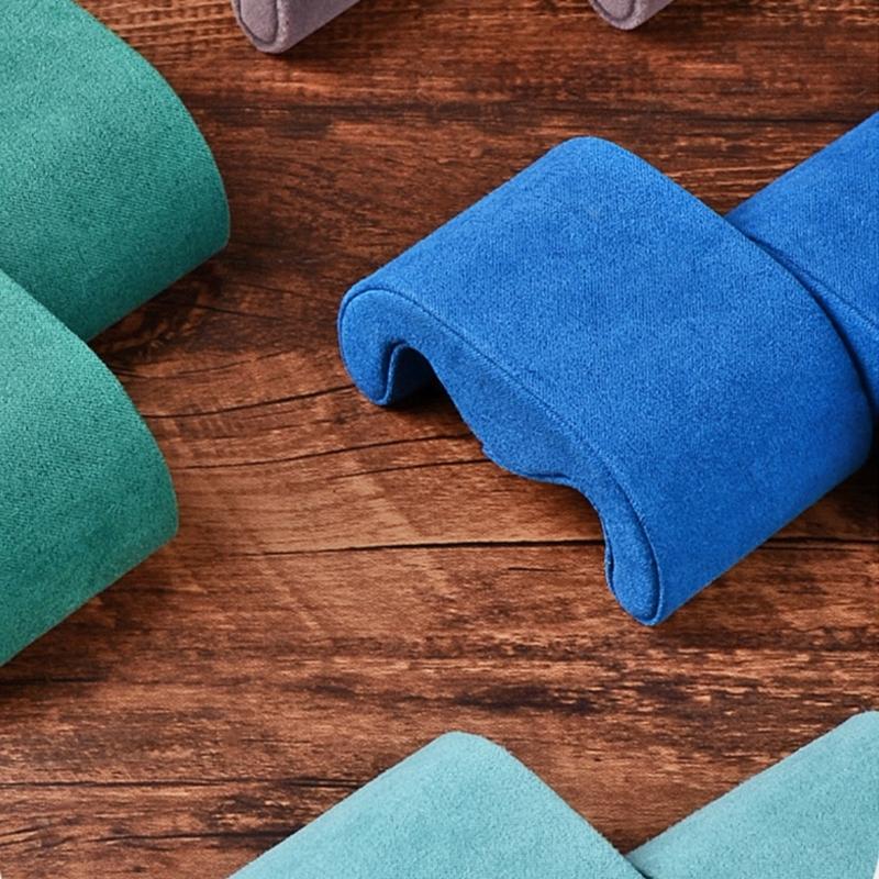 Fabric Watch Holder Cushions Accessory Organizers Flannelette Texture Protects Watches and Bracelets from Scratches