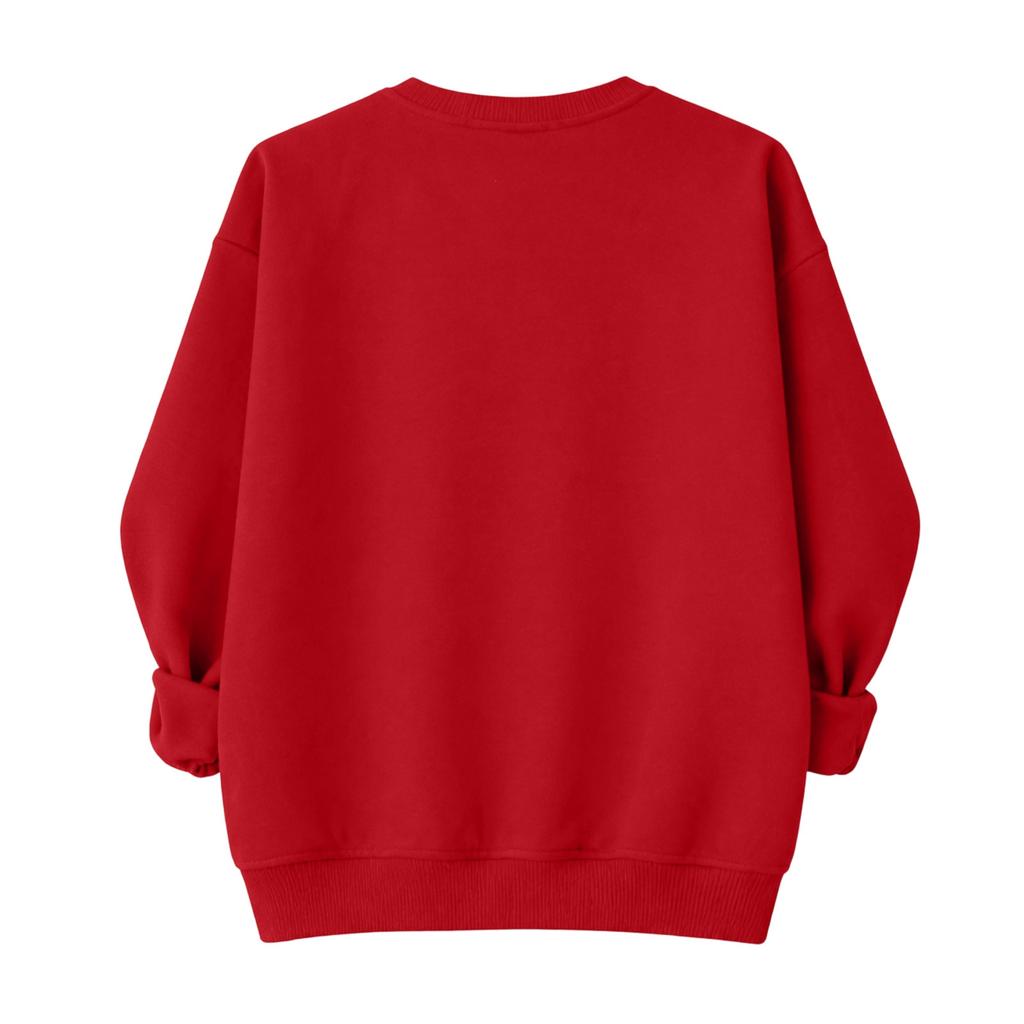 Valentijns Sweatshirts Voor Vrouwen Liefde Hart Grafisch Pullover Ronde Hals Lange Mouw Tops Valentijnsdag Sweatshirt