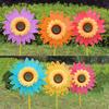 36CM Children's Seven-Color Sunflower Pinwheel Toy - Outdoor Decoration
