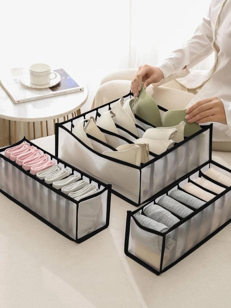 Kleidung Jeans Organizer Unterwäsche Schublade Aufbewahrungsbox Kleidung BHs Socken Organizer Kleiderschrank Schlafsaal Fach Aufbewahrungstasche