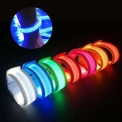 Bar LED Luminous Bracelet Arm Strap Concert Support Bracelet Fashion Luminous Wristband  Unisex
