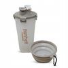 3-in-1 Travel Bottle for Dogs, Water and Food Container, Foldable Bowl