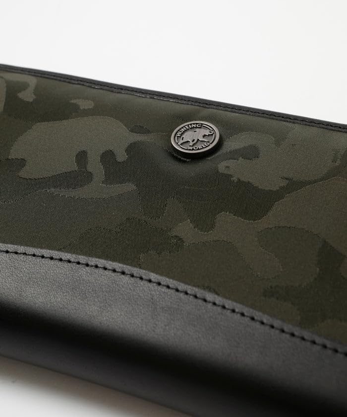 Hunting World Utility Camo Long Wallet In Olive