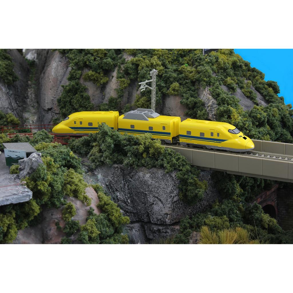Rokuhan Z Gauge Z Shorty 923 Doctor Yellow T5 Train Model ST004-1 Railway Train Toy