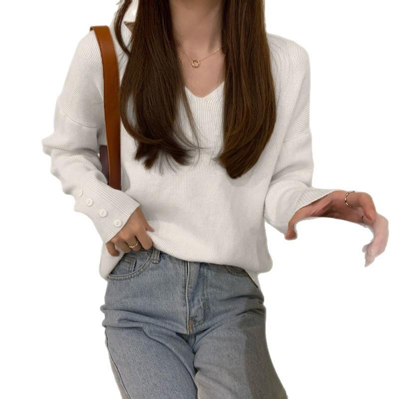 Bottom Sweater Women's Autumn and Winter Interior Clothing New Design Sense Niche Knitted Sweater