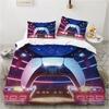 2/3pcs bedding set Digital Print Comfortable Duvet Cover for Home Bedroom Decoration, 1 Duvet Cover and 2pillowcase with Zippers