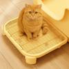 Large Double-layer Cat Litter Pad Anti-splash Cat Litter Trapping Strainer  Pet Toilet