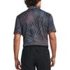 Under Armour Gemustertes Casual Golf Schnelltrocknendes Poloshirt Herren Oberteile Schwarz 1378677-005
