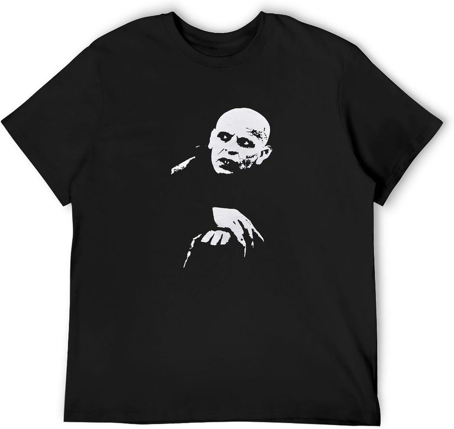 Mens T Shirt Nosferatu Vampire Hammer Horror Cult Goth Punk Black XXL чёрный