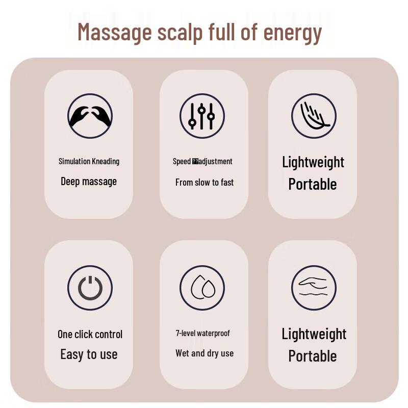 Spring Branch Wild Head Massager