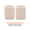 Valve Stems Caps 2Pcs Car Seat Belt Buckle Clip Protection Anti-scratch Cover For Volkswagen VW Polo Jetta Sagitar Magotan Passa CU7
