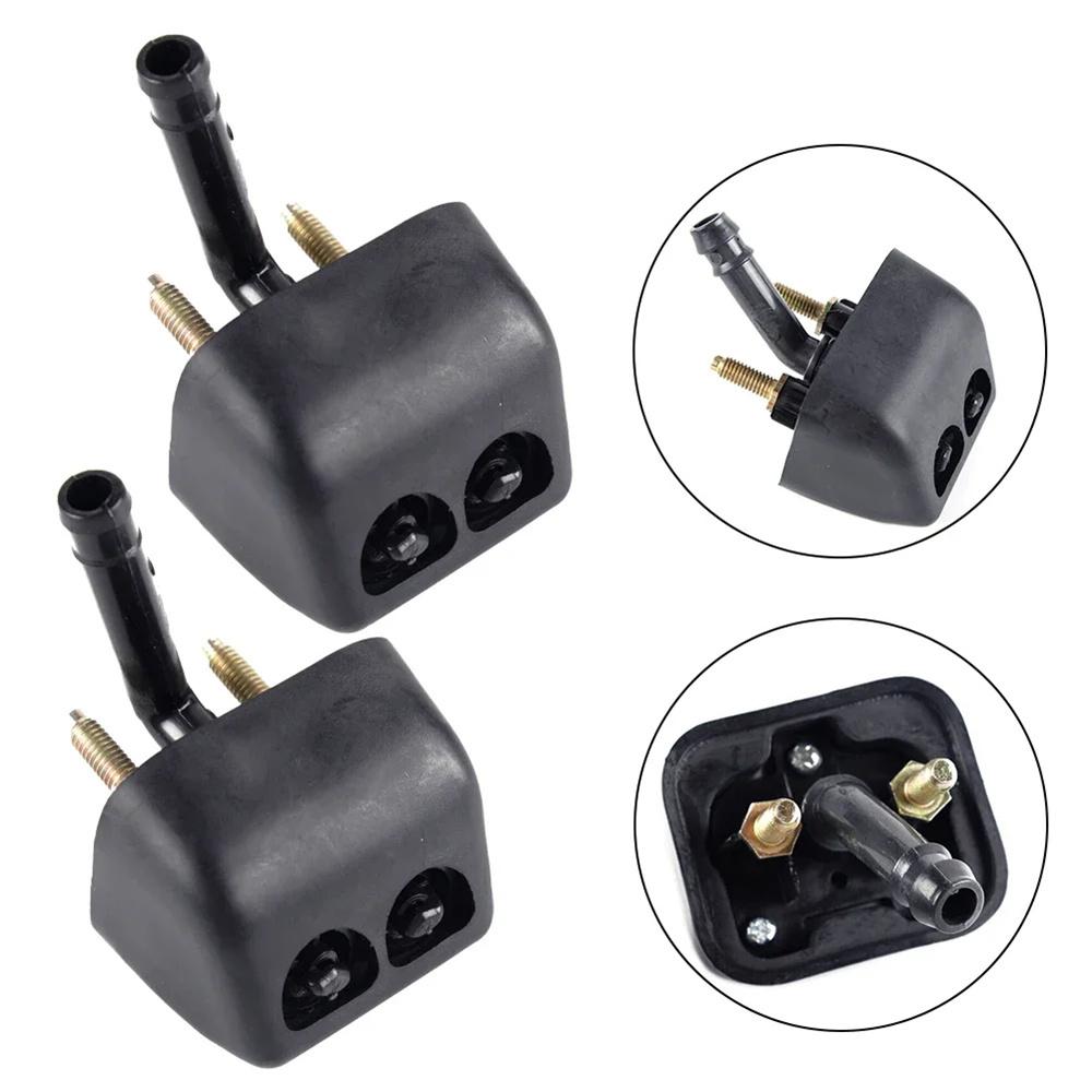 2pcs Headlight Lamp Washer Nozzle Jet Fit For Pajero Montero V73-V77 2003-2006 Left & Right