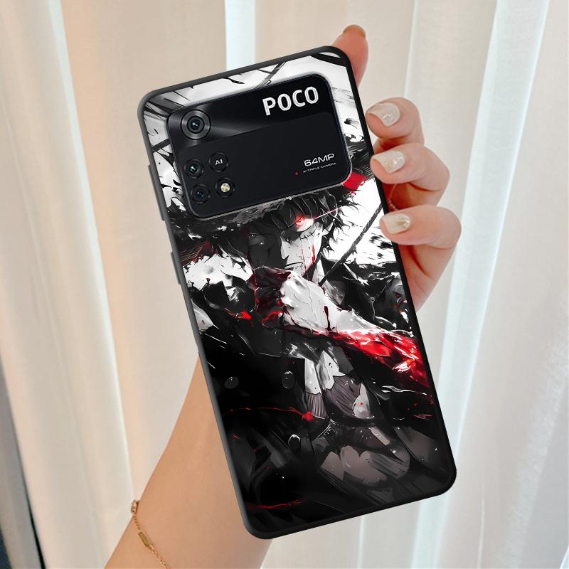 

One Piece Zoro Luffy Soft Cover Case for Xiaomi Poco C51 C61 C75 X4 Pro X5 F3 F7 X7 C71 M5s M7 X3 NFC C40 C50 M3 M4 Pro Poco M5s