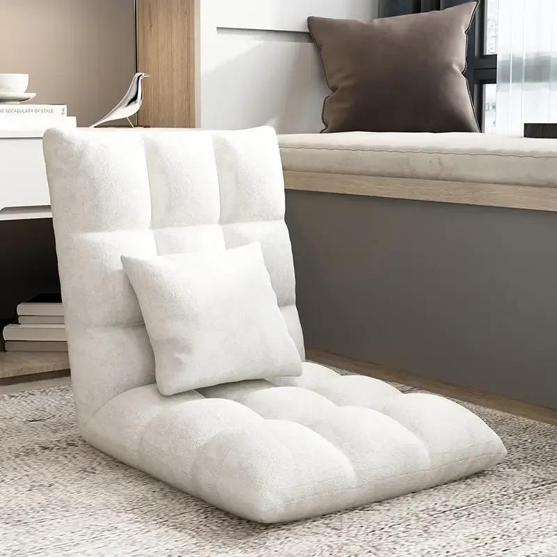 Floating Window Chair Lazy Person Sofa Single Person Tatami Bedroom Balcony Dormitory Small Bed Backrest Chair Folding