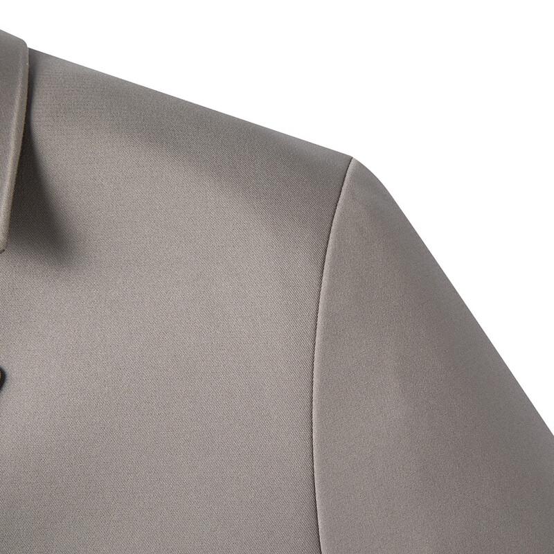 MONTAGUT Men's Silk Blend Mid-Length Casual Windbreaker