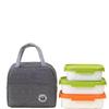 Isolierte Wasserdichte Bento Lunchtasche mit Dicker Aluminiumfolie für Schüler und Büroangestellte