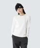 SNOWPEAK APPAREL Ribbed Women'S Long Sleeve T-Shirt (S26Fwftl31) Off White