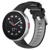 For Polar Vantage V2 Dual Color Silicone Watch Band Replacement Watch Strap with Connecting Rod