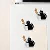 3/4/5/6Pcs Cat Whiskers Holder Refrigerator Magnet Cats Hair Miniature Vase Collector Container Pet Memorial Keepsake Decoration