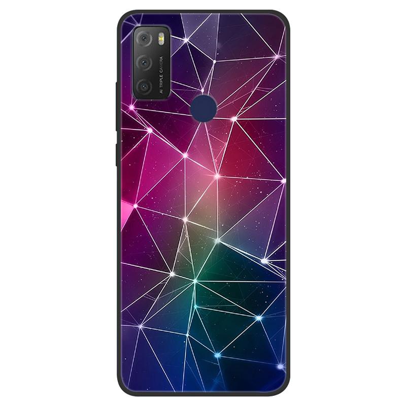 For TCL 20Y Case Girl Cat Flower Soft Silicone Back Wolf Shell for TCL 20E 6125F Fundas Phone Cover For TCL20Y 6156D 20 E Coque