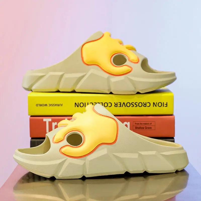 Fashion Soft Slippers for Men Beach Sabot Shoes Cheap Liquidation Comfortable Trend 2025 Adult Low Price Y2k Mascullino Fun Sandals Man
