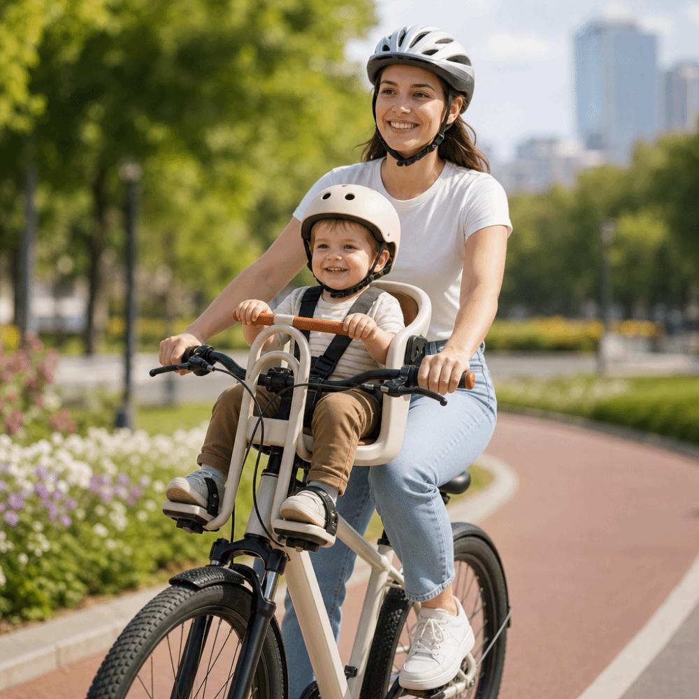 Armrest Child Bicycle Seat Front-Mounted Front Child Seat for MTB Child Safety Seat  Cycling