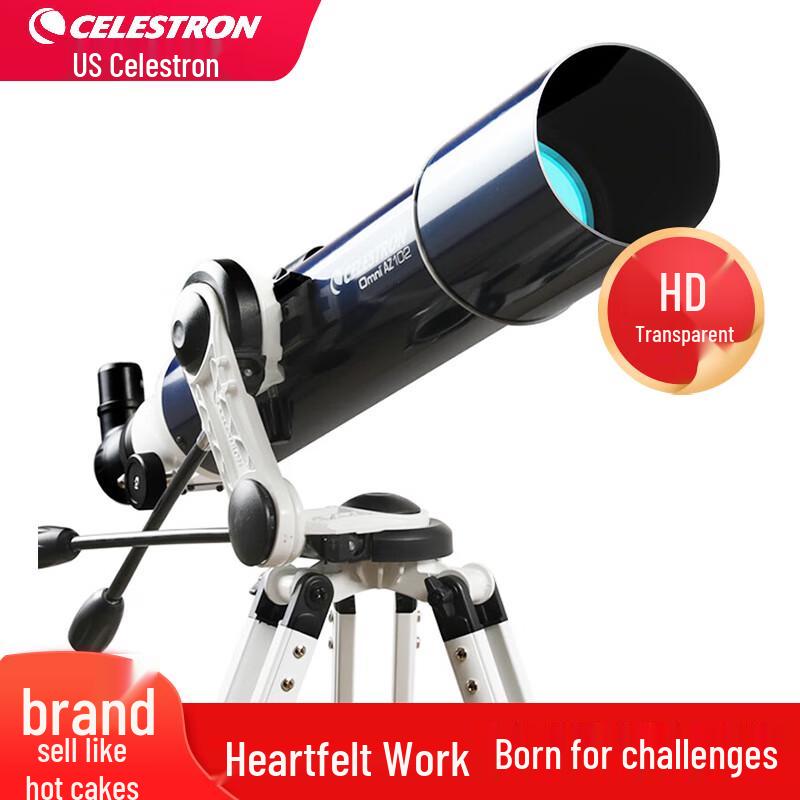 Celestron Omni 102AZ Astronomical Refractor Telescope