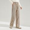 Shetu Women's Plaid Casual Pants