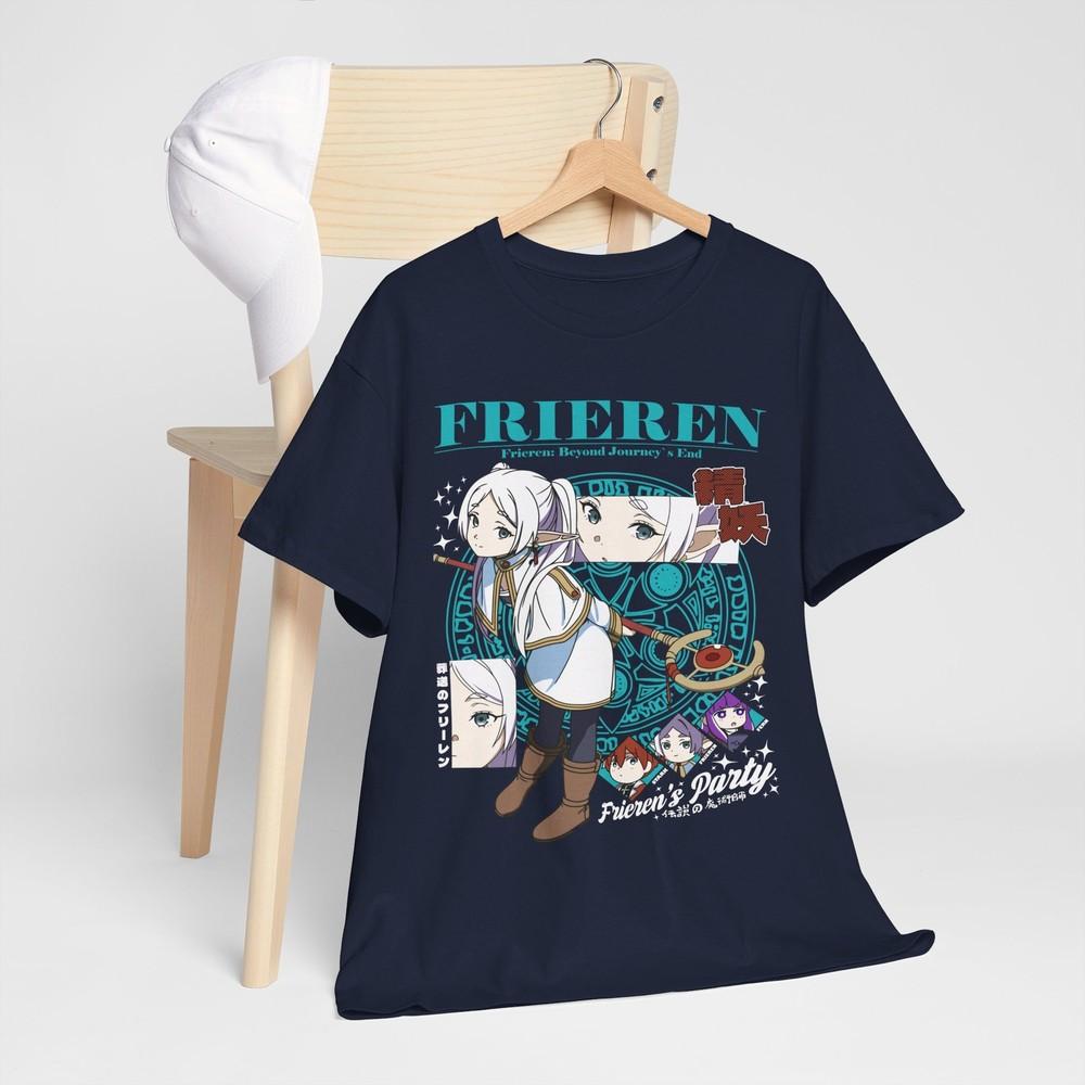 Frieren TShirt Beyond Journeys End Fern Stark Girl Anime Gifts Shirt clothes M