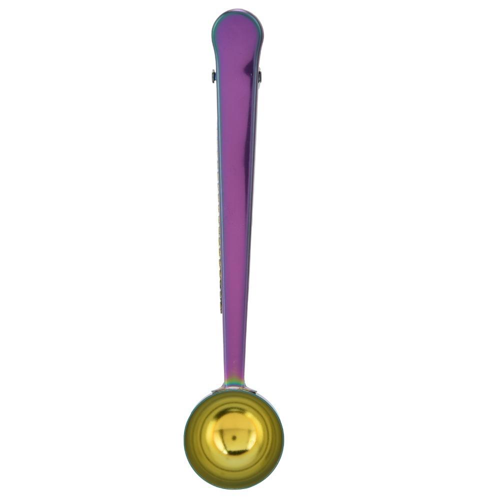 Bag Clip Coffee Measuring Spoon Stainless Steel Stainless Steel Spoon  For Coffee Brewing