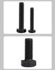 Black High-Strength Grade 8.8 Hex Bolt Screw Set (M4-M12)