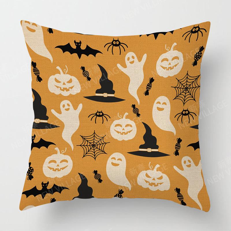 Decorative Cushion Home Living Room Decor Throw Pillow Cover 40*40 40X40Cm 60X60Cm 45X45Cm 50X50Cm Plant Halloween Autumn Funny