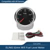 ELING 52mm WiFi Electrical Fuel Level Meter Compatible with All Types and Ranges Ohm Signal Sensor DC 9-32V for Car Tractor