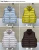 Women's Short White Duck Down Ribbed Vest - 2026 Autumn/Winter Korean Style, Loose Stand Collar, Casual Fit.