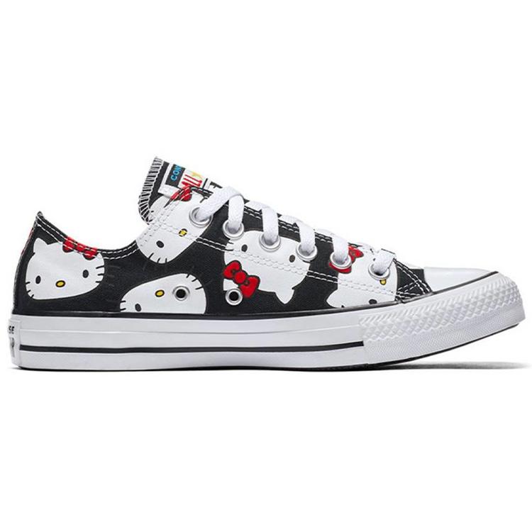 Chuck Taylor All Star Hello Kitty x Chuck Taylor All Star Converse Canvas Ox 'Black' 162947C